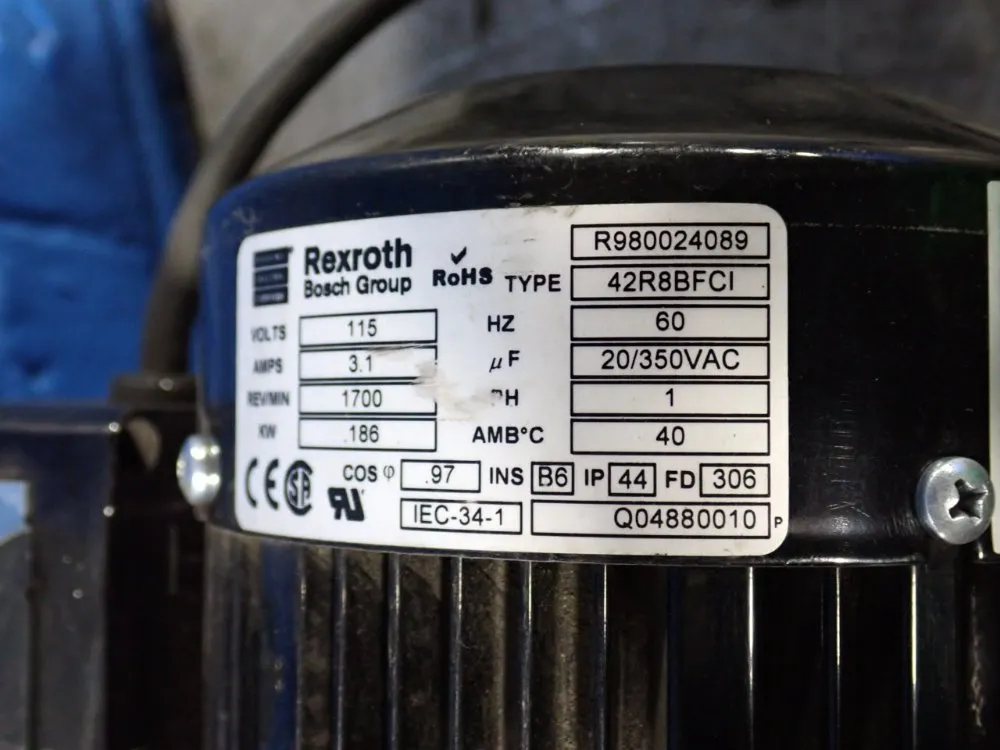 Rexroth Belt Grinder Assembly