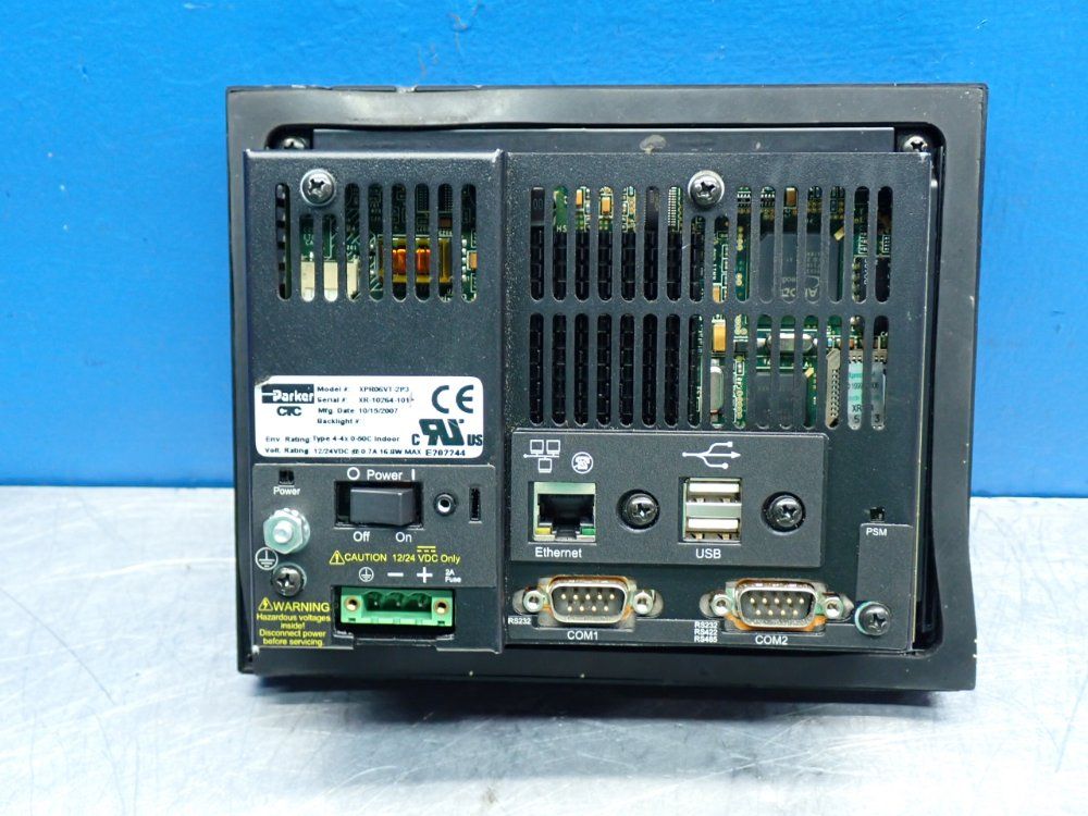 Parker Ctc 6 Inch Tft Touchscreen Display Express Powerstation Color Touchscreen Operator Interface - Xpr06vt-2p3