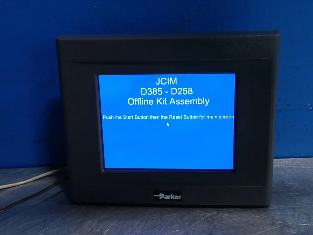 Parker 6 Inch Colour Tft Vga Display Interact Xpress Xpr2-series Operator Interface - Xpr206vt-2p3