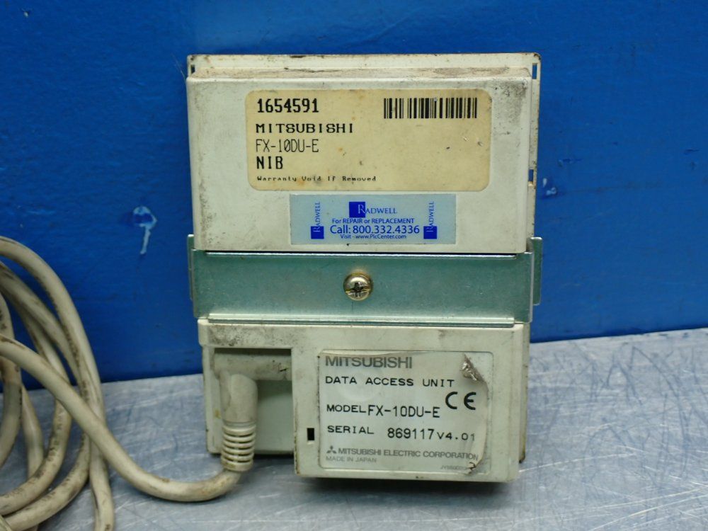 Mitsubishi 2x16 Display Fx-series Text Based Operator Interface Data Access Unit - Fx-10du-e
