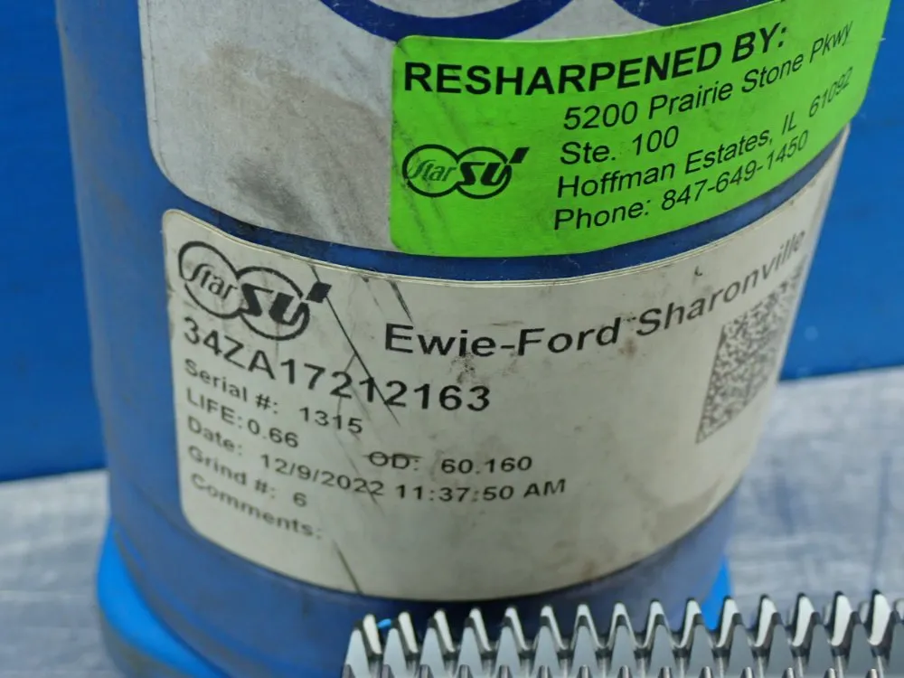 Gleason Cutting Tools Cylindrical Gear Hob Cutter - 34za17212163