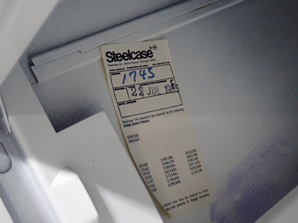 Steelcase File Cabinet - 1745