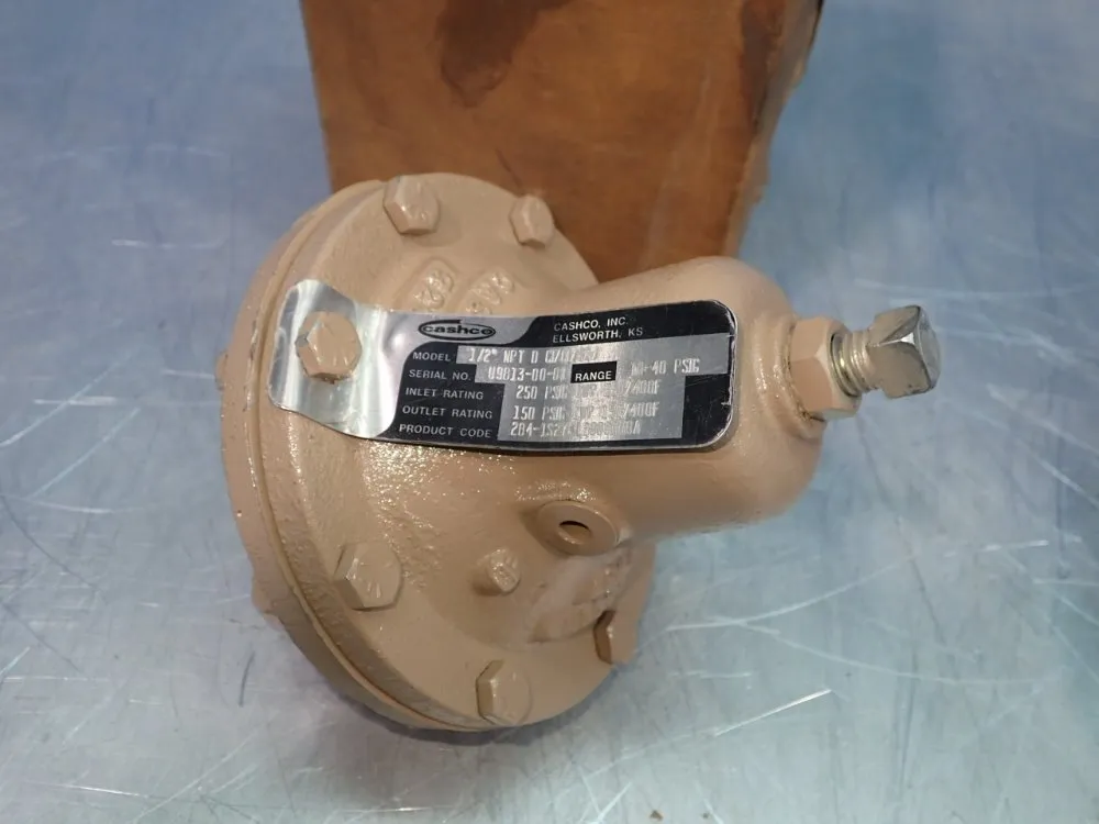Cashco 1/2" Regulator - Npt D Ci/ci/s2