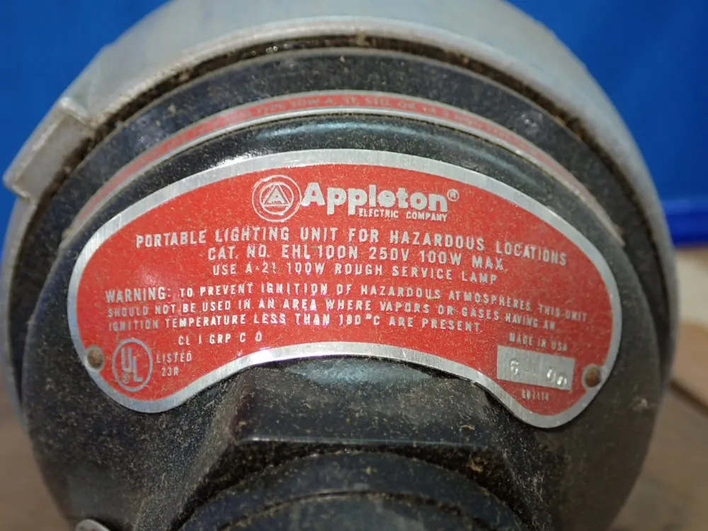 Appleton Portable Lighting Units
