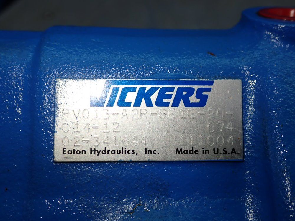Vickers Hydraulic Pump - Pvq13-a2r-se1s-20-c14-12