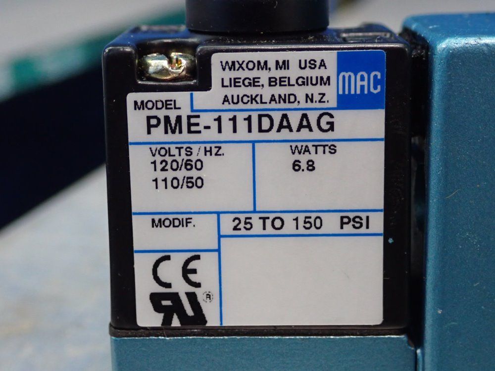 Mac Valve - Mv-a1c-a341-pm-111da