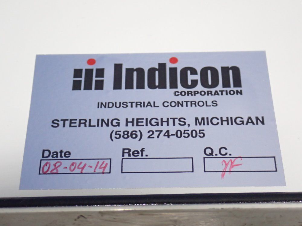 Indicon Corporation Control Panel