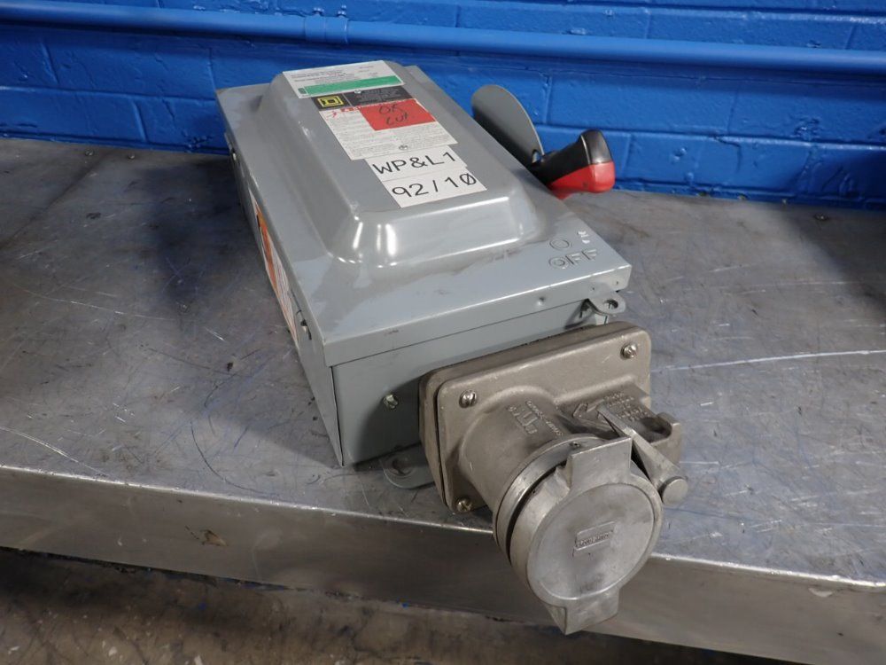 Square D 60 Amps Fusible Disconnect - H362awc