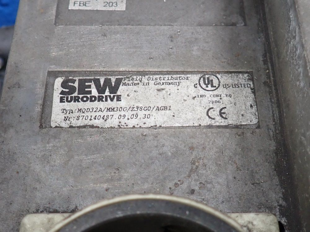 Sew Eurodrive Frequency Inverter - Mqd32a/mm30g/z38g0/agb1