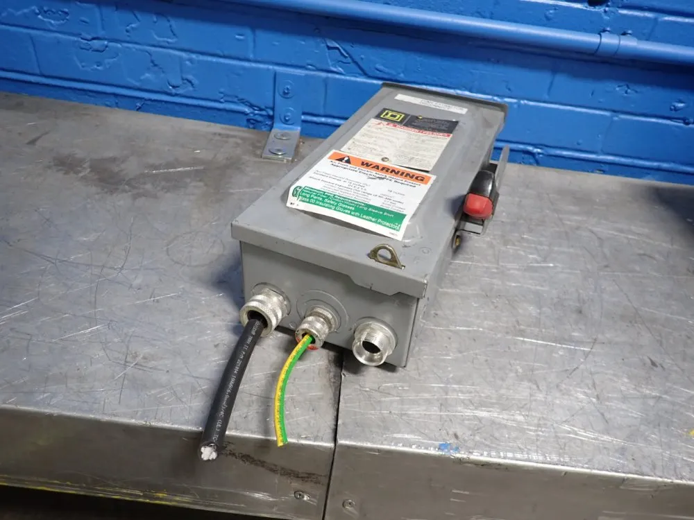 Square D 30 Amps Non-fusible Disconnect - Hu361rb