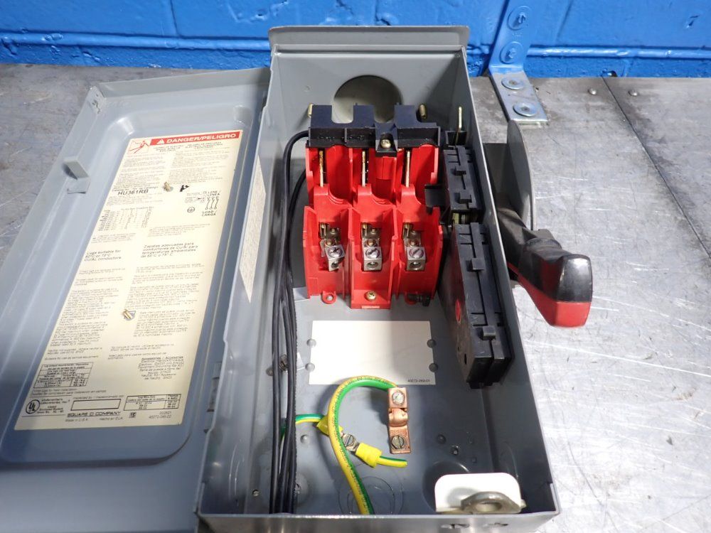 Square D 30 Amps Non-fusible Disconnect - Hu361rb