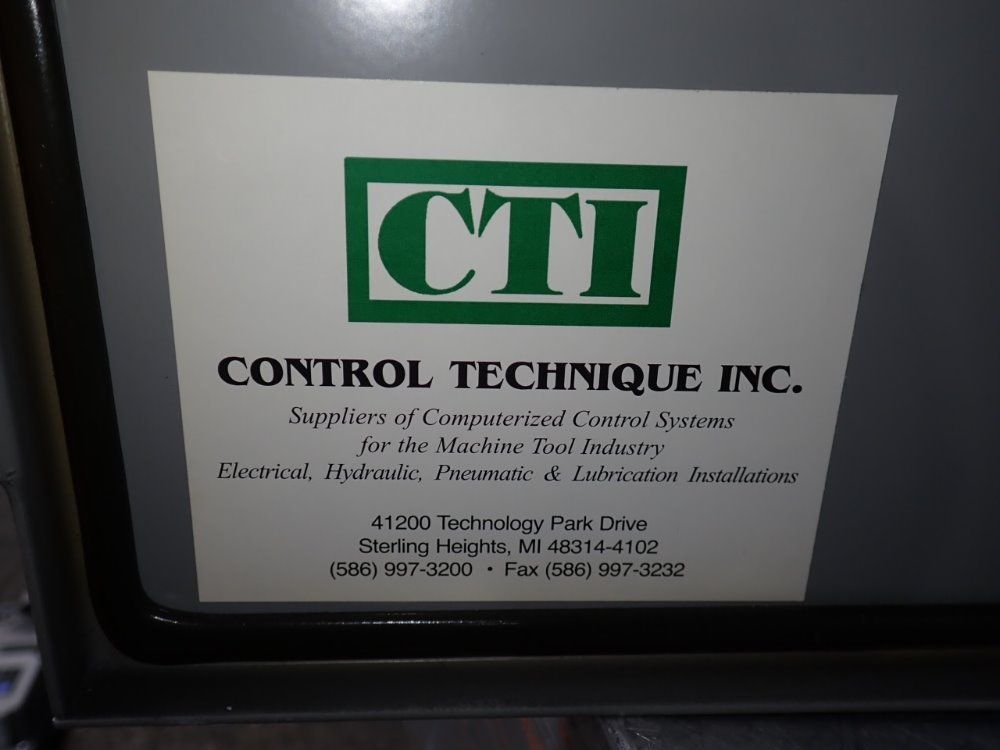 Control Technique Inc Control Panel