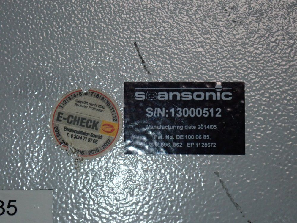 Scansonic Control Panel Box