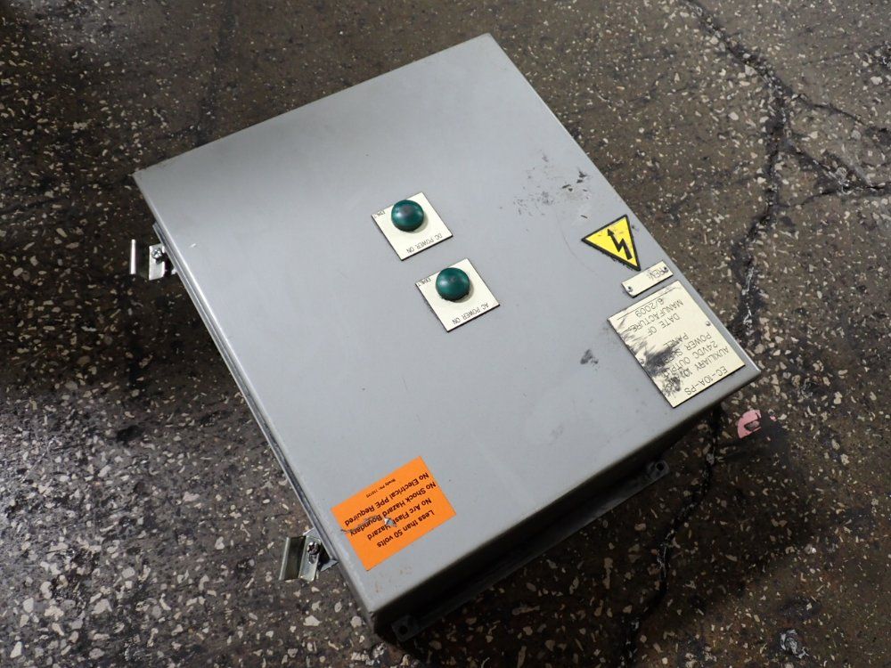 Control Technique Inc 10 Amps Power Supply Panel