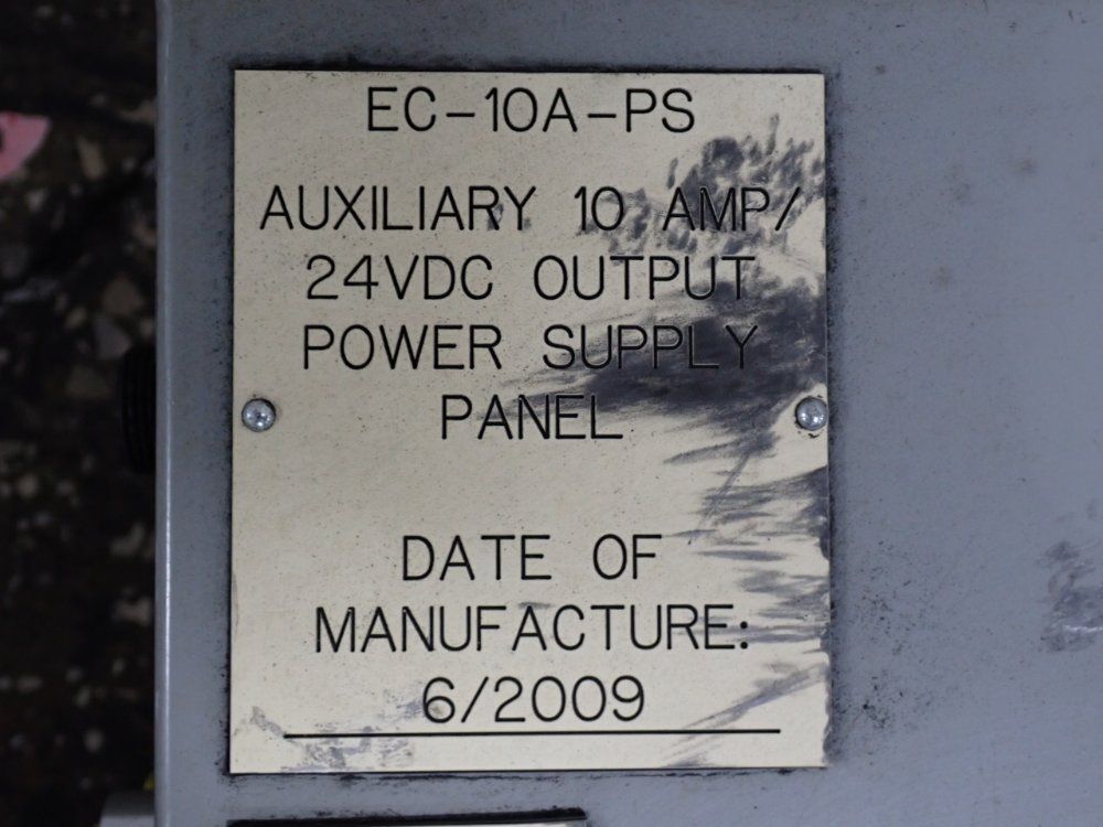 Control Technique Inc 10 Amps Power Supply Panel
