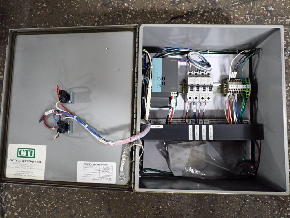 Control Technique Inc 10 Amps Power Supply Panel