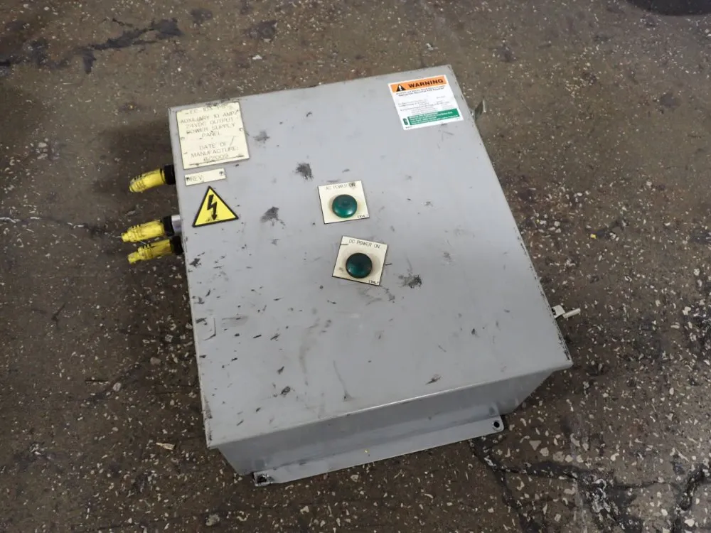 Control Technique Inc 10 Amps Power Supply Panel