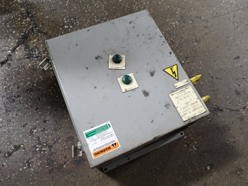 Control Technique Inc 10 Amps Power Supply Panel