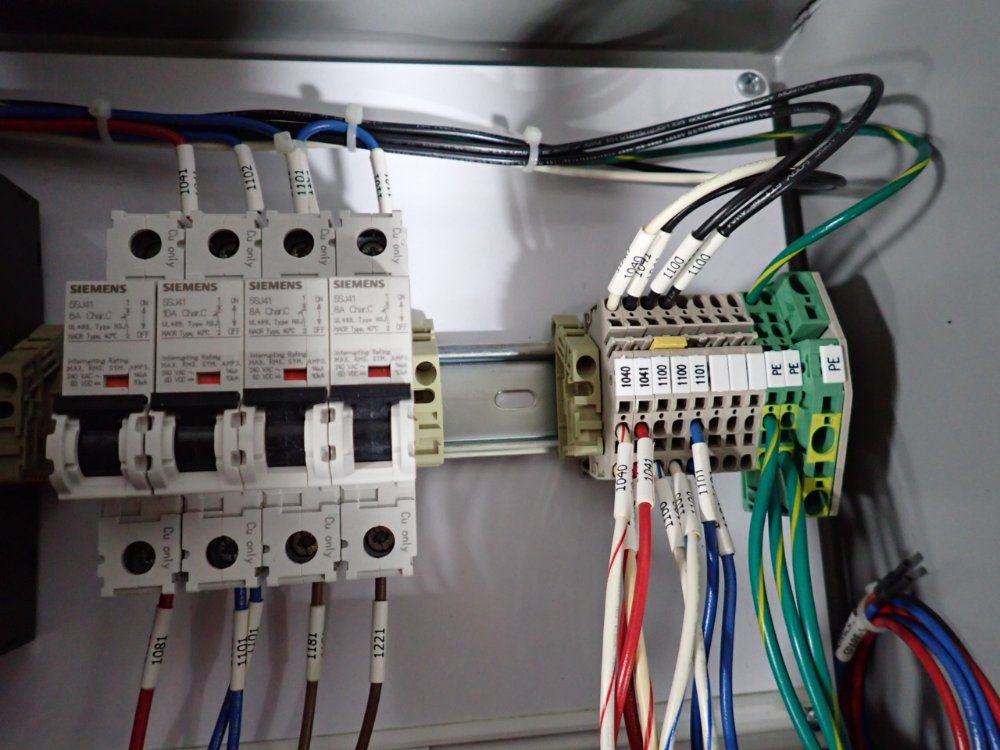 Control Technique Inc 10 Amps Power Supply Panel