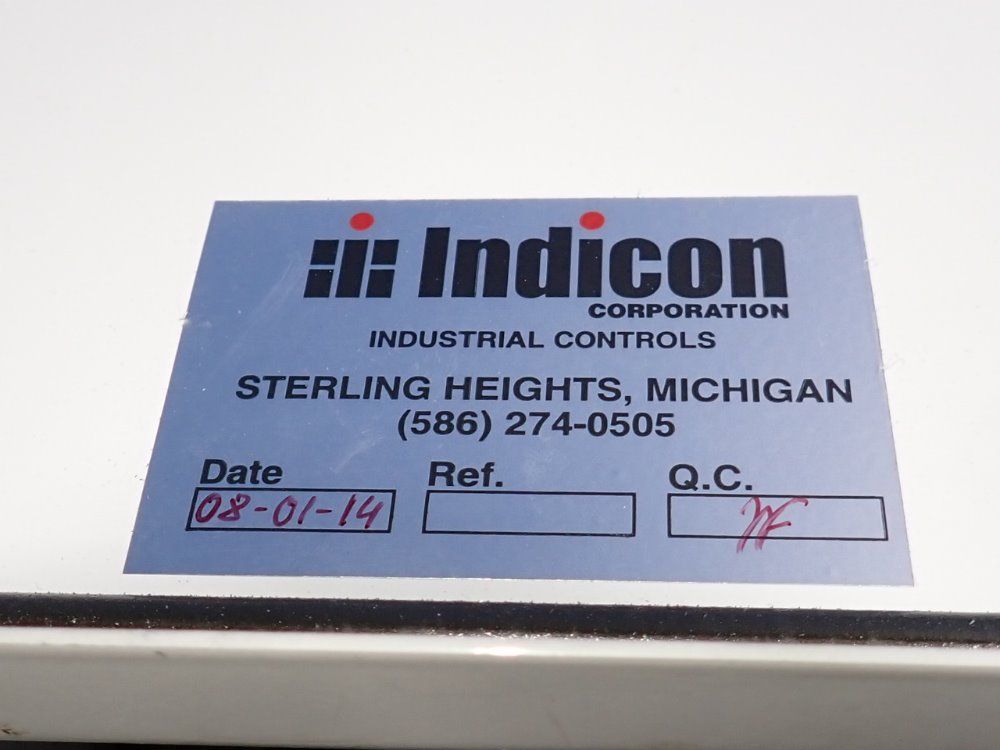 Indicon Corporation Control Panel