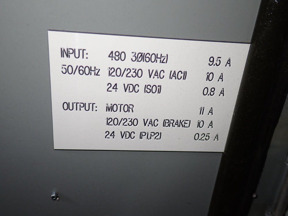 Control Panel With Allen Bradley Drive - 20g11fd022aa0nnnnn