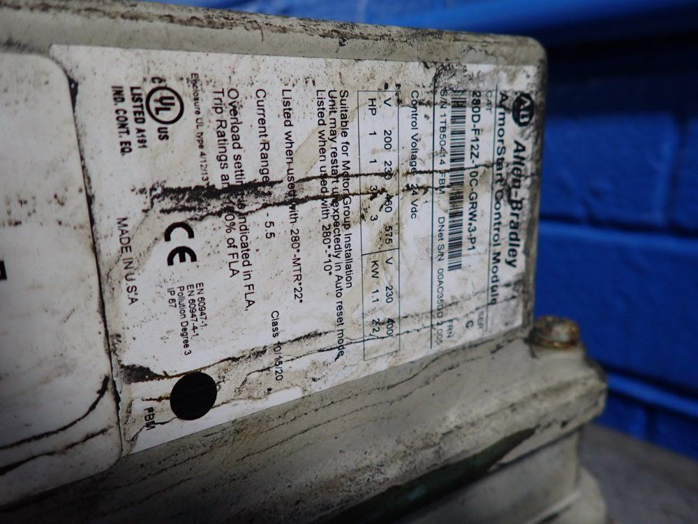 Allen-bradley Control Module - 280d-f127-10c-grw-3-p1