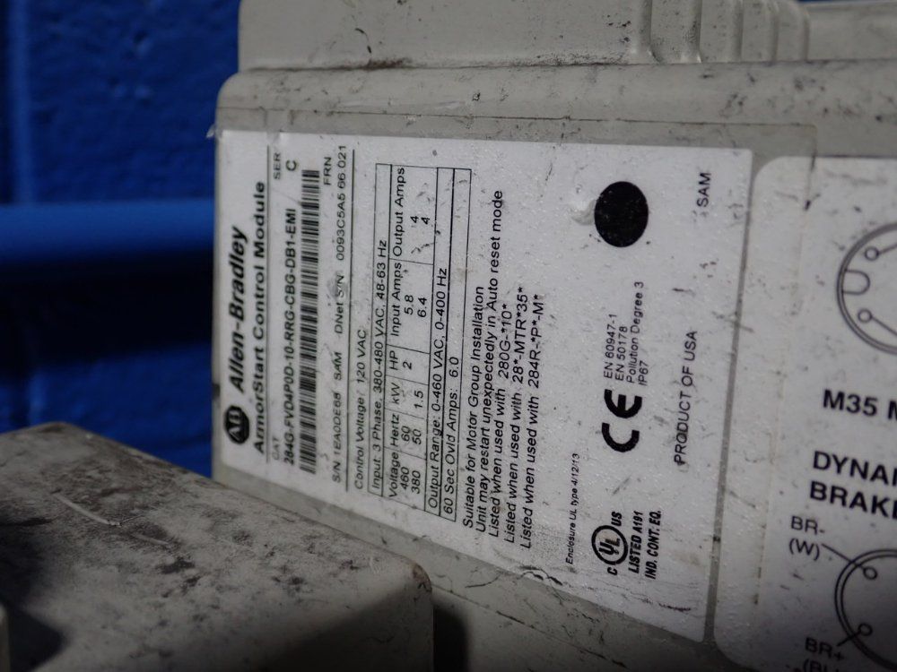 Allen-bradley Control Module - 284g-fvd7p6d-rrg-cbg-dbi-emi