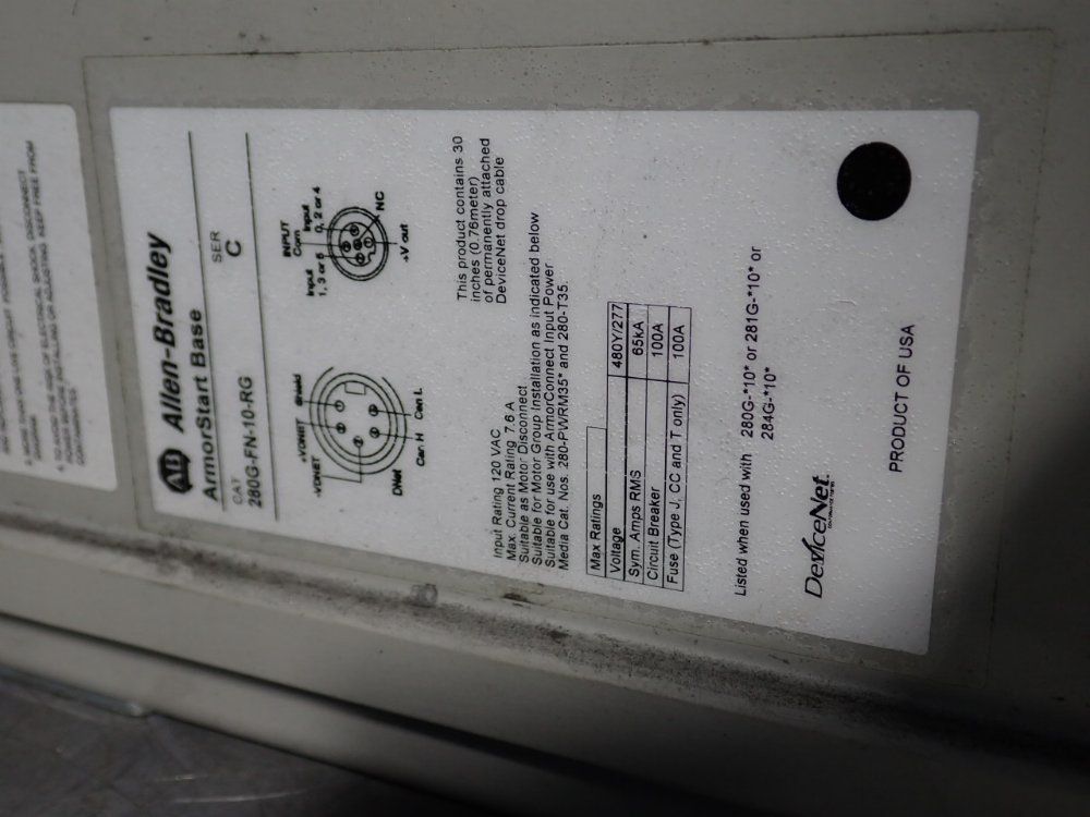 Allen-bradley Control Module - 284g-fvd7p6d-rrg-cbg-dbi-emi