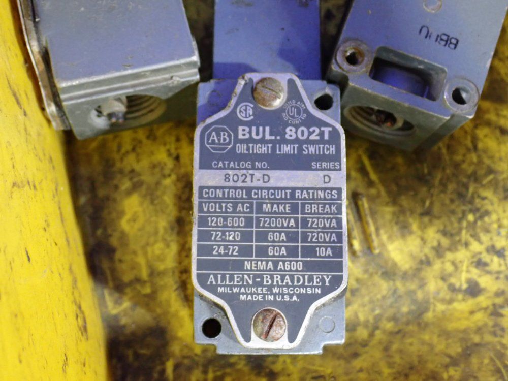 Allen-bradley Oil Tight Limit Switch - 802t-d