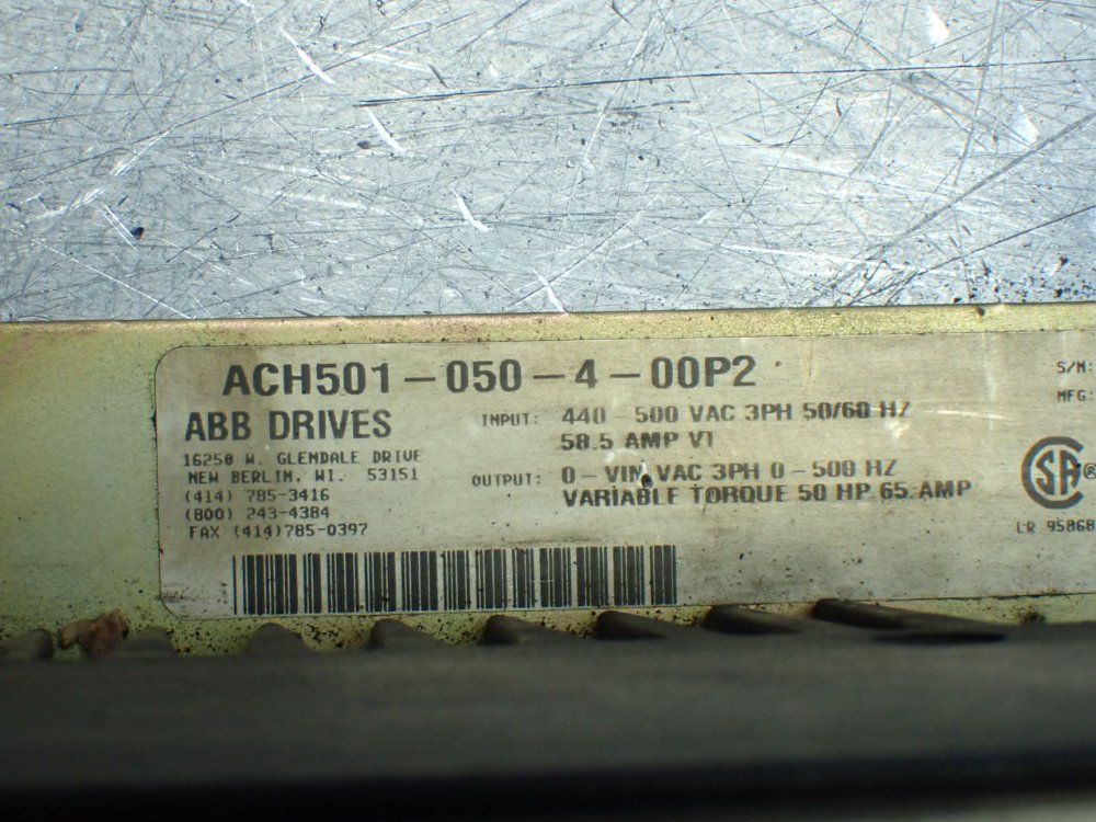 Abb 50hp Drive Unit - Ach501-050-4-00p2