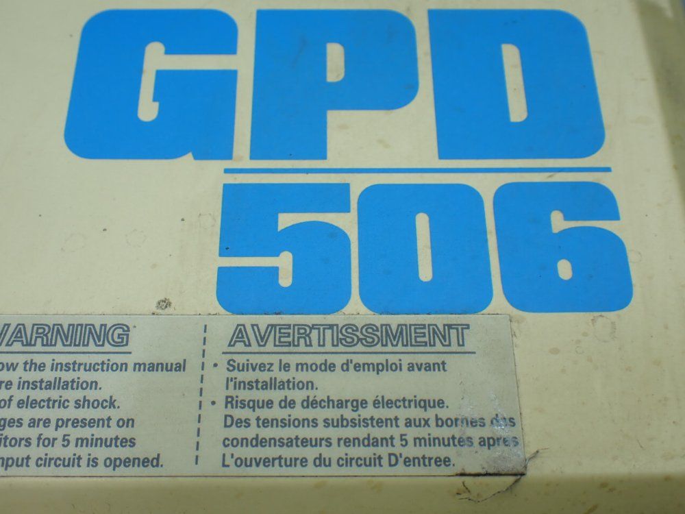 Magnetek Servo Drive - Gpd506v-b021