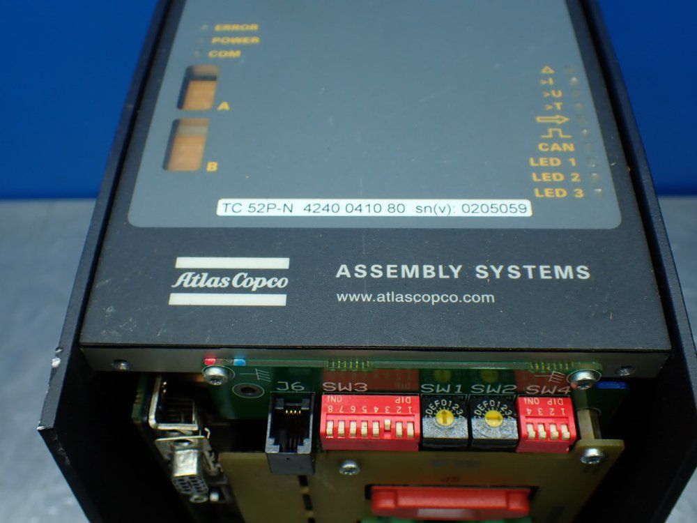 Atlas Copco Power Macs Tool Controller - Tc 52p-n 4240 041080