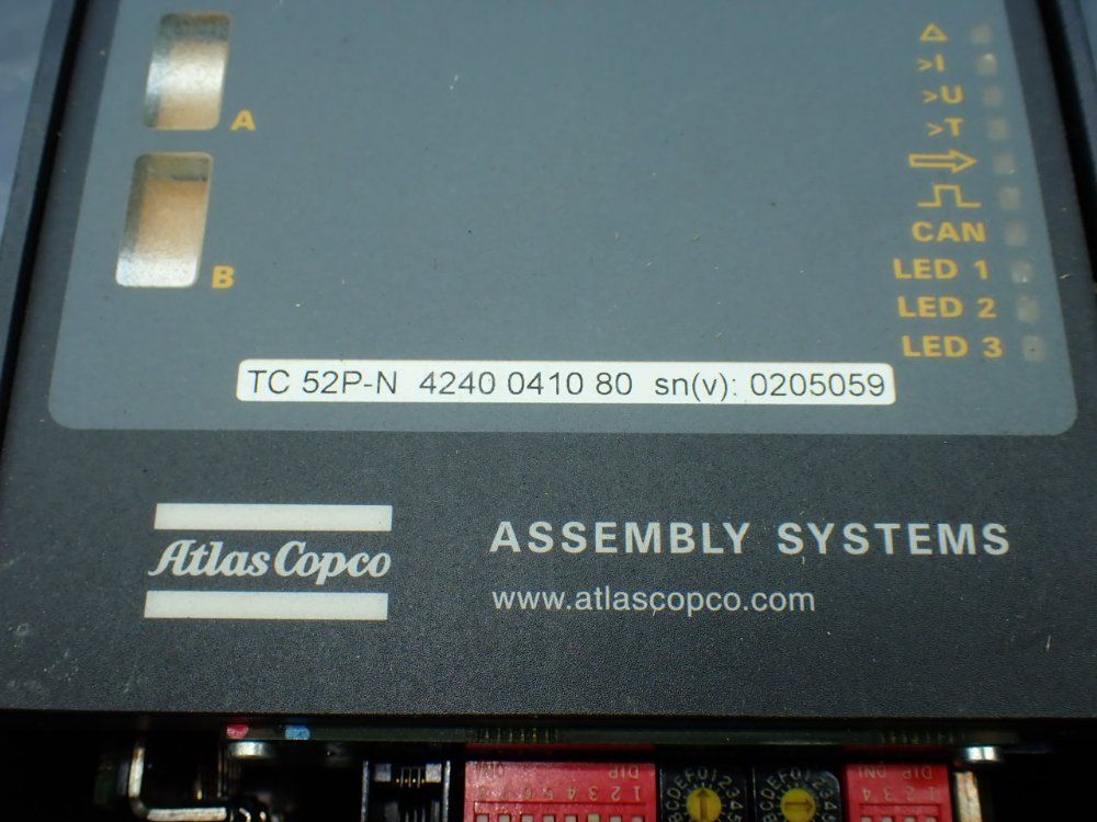 Atlas Copco Power Macs Tool Controller - Tc 52p-n 4240 041080