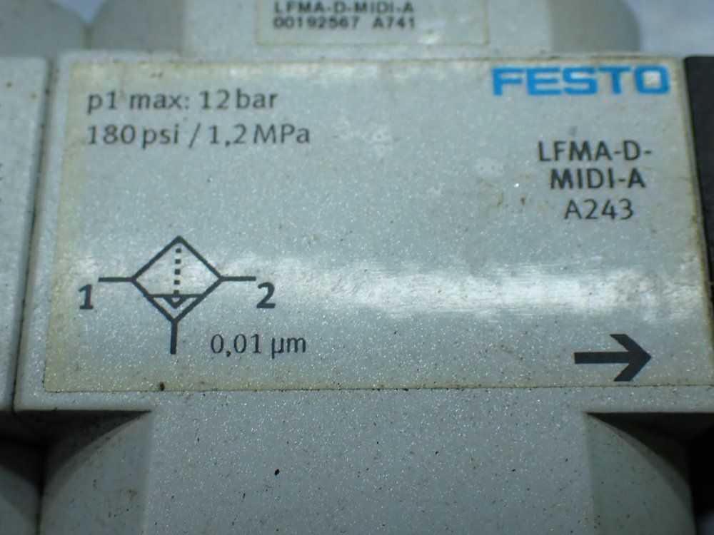 Festo 3pcs Pneumatic Assembly Lot