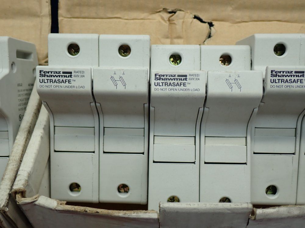 Ferraz Shawmut Ultrasafe Class-j Fuseholder, 6pcs - Us3j2