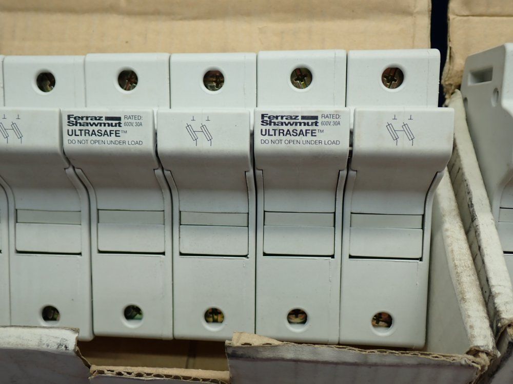 Ferraz Shawmut Ultrasafe Class-j Fuseholder, 6pcs - Us3j2