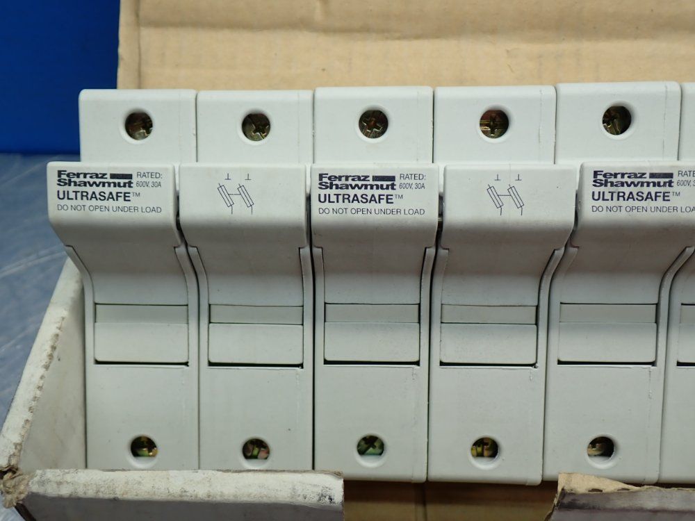 Ferraz Shawmut Ultrasafe Class-j Fuseholder, 6pcs - Us3j2