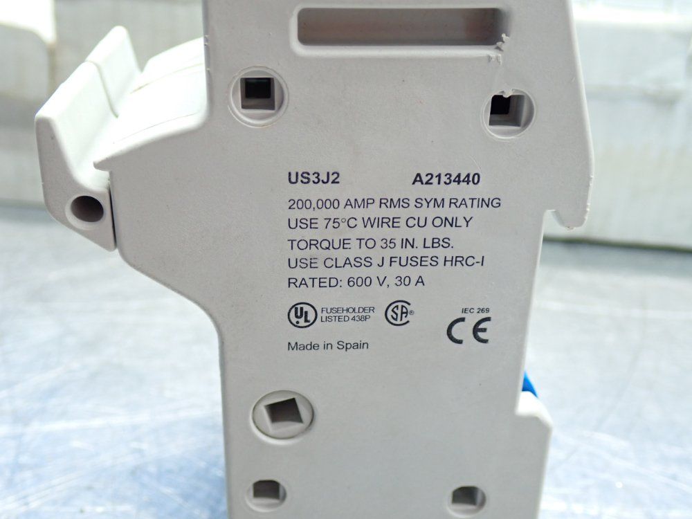 Ferraz Shawmut Ultrasafe Class-j Fuseholder, 6pcs - Us3j2