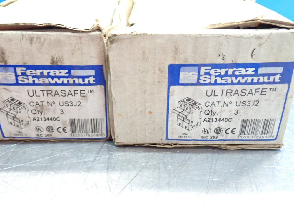 Ferraz Shawmut Ultrasafe Class-j Fuseholder, 6pcs - Us3j2