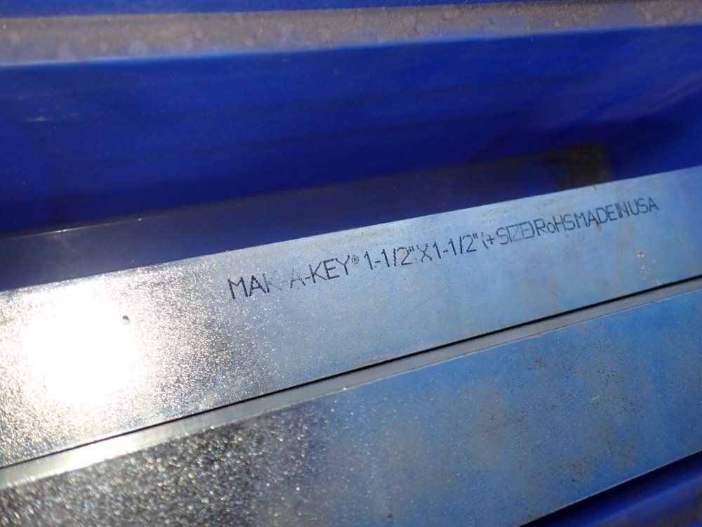 12" X 1 1/2" X 1 1/2" Key Stock