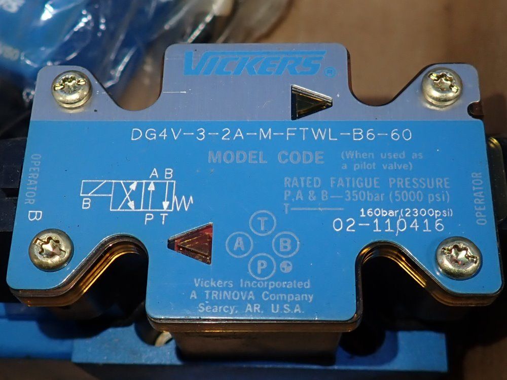 Vickers Valves - Dg4v-3-2a-m-ftwl-b6-60