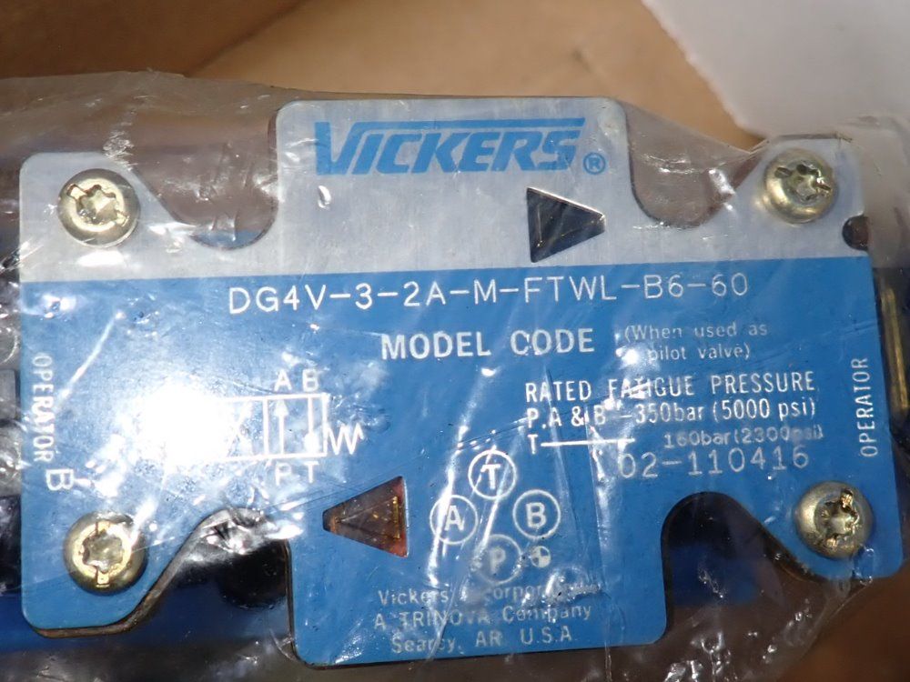 Vickers Valves - Dg4v-3-2a-m-ftwl-b6-60