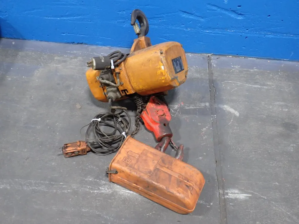 Hitachi Ltd 3 Tons Electric Chain Hoist - 3bs