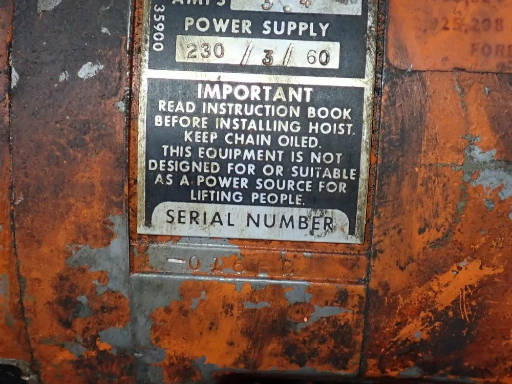 Cm 1 Ton Electric Chain Hoist - L