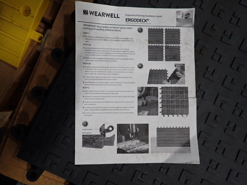 Warewell Ergodeck Mats