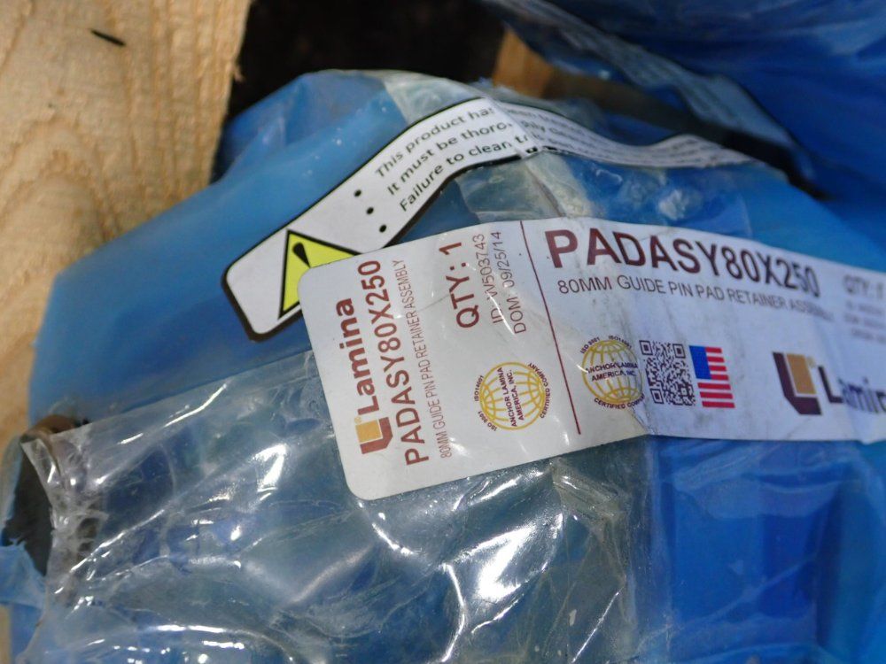 Lamina 80mm Pin Pad Retainer Assembly - Pada5480x250