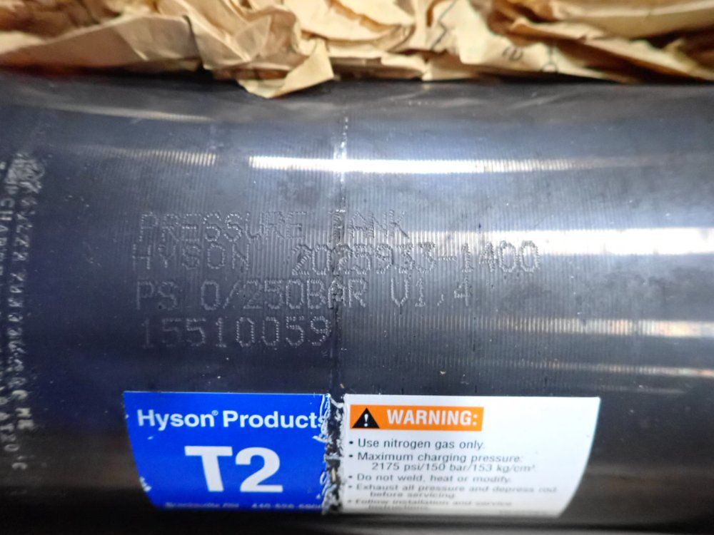 Hyson Pressure Tank - 0835-02nj