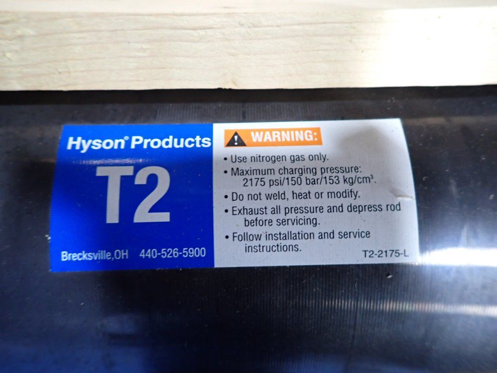 Hyson Pressure Tank - 0835-02nj