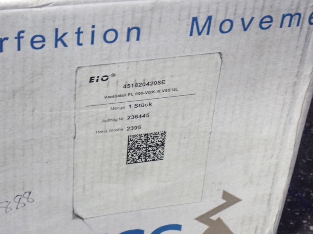 Ziehl-abegg 20" Fan - 4518204208e