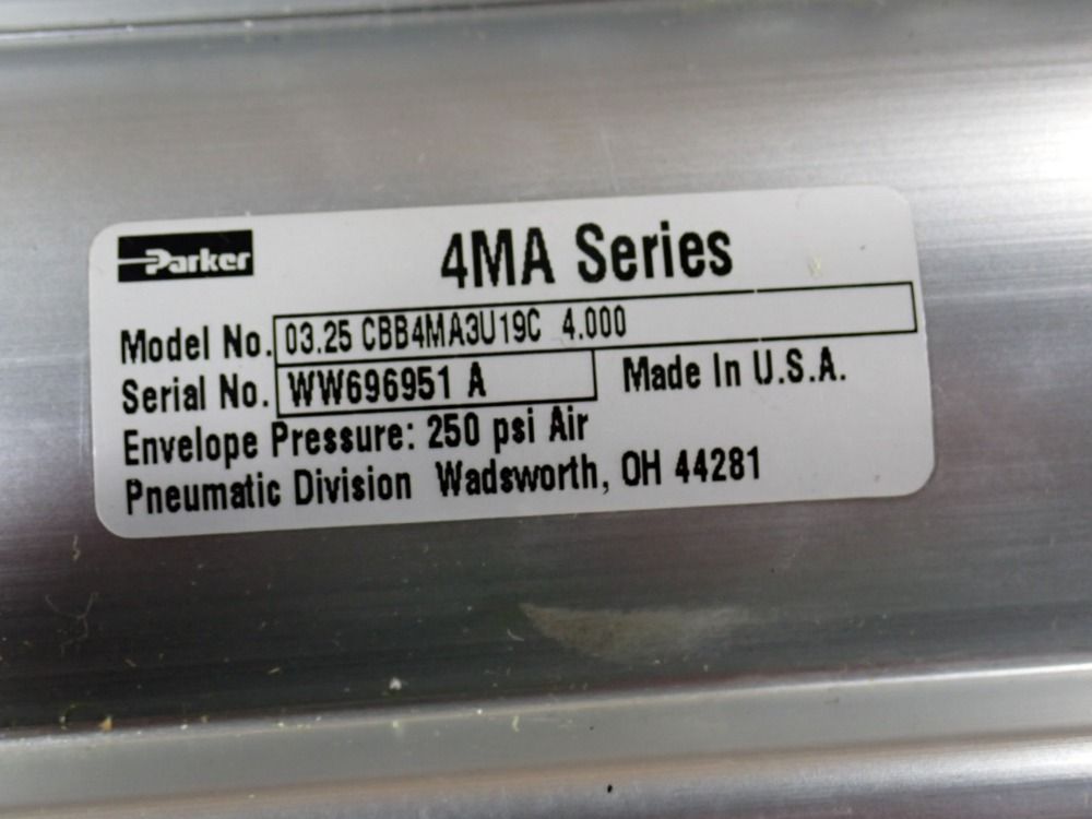 Parker Cylinders - 03.25 Cbb4ma3u19c 4.000